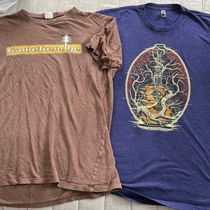 Two phish t shirts (mens)